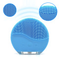 Facial Cleansing Brush Silicone Sonic Vibration Cleaner Deep Pore Skin Massage Face Brush